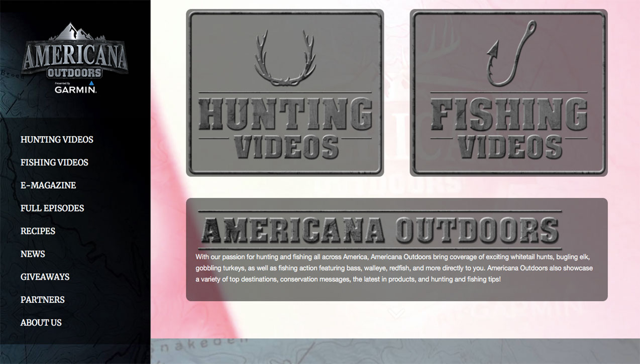 Americana outdoors any type of media